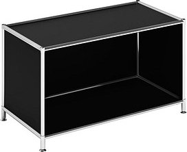 viasit Aktenregal System4 schwarz 77,9 x 40,4 x 43,2 cm, 1 St.