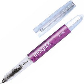 Thumbnail - ONLINE® MagiXX Tintenroller lila/silber 0,7 mm, Schreibfarbe: blau, 1 St.