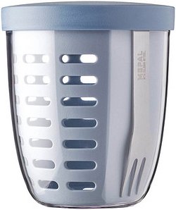 Thumbnail - MEPAL Speisebehälter Fruitpot Ellipse nordic blue 0,6 l