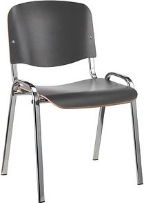 4 Nowy Styl Besucherstühle Iso Wood anthrazit Holz