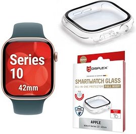DISPLEX® Smartwatch Glass All-in-One Schutz-Set für Smartwatch
