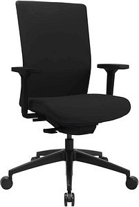 Thumbnail - Topstar Bürostuhl Sitness AirWork G, PA40OMT0MT0 Stoff schwarz, Gestell schwarz