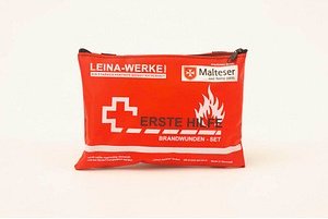 LEINA-WERKE Erste-Hilfe-Tasche Brandwunden-Set rot