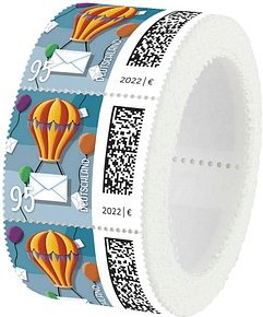 Deutsche Post 0,95 € Briefmarken "Ballonpost" nassklebend, 200 St.