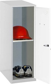 Thumbnail - Simonrack Spind SIMONLOCKER DISM grau, weiß 8425437119231, 1 Schließfach 40,0 x 50,0 x 91,5 cm