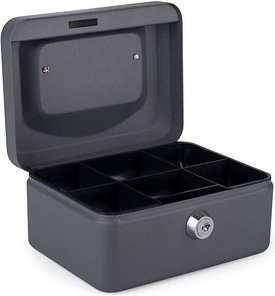 pavo Geldkassette 8011780 Größe 1 grau