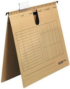 25 FALKEN Hängehefter UNIREG Karton natronbraun 1 x kaufmännische Heftung