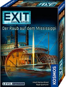 Thumbnail - KOSMOS EXIT - Das Spiel: Der Raub auf dem Mississippi Escape-Room Spiel, 1 St.