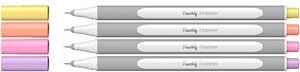 Teachly Pastell Summer Fineliner farbsortiert 0,4 mm, 4 St.