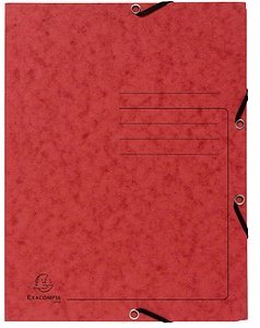 25 Exacompta Eckspanner DIN A4 rot