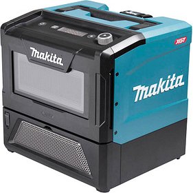 makita MW001GZ Akku-Mikrowelle 350/500 W blau/schwarz