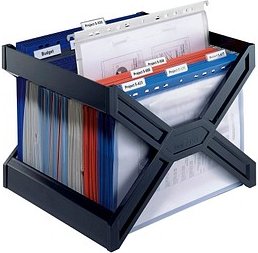 DURABLE Hängeregistraturkorb ohne Mappen CARRY Plus schwarz