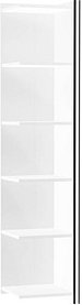 Thumbnail - Kerkmann Aktenregal Yukon weiß 39,0 x 38,0 x 183,0 cm, 1 St.