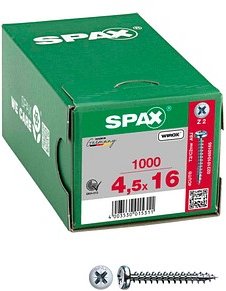 Thumbnail - SPAX® Universalschrauben Z2 Halbrundkopf WIROX 0231010450165 4,5 mm x 16 mm, 1.000 St.