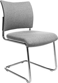 2 Topstar Besucherstühle Visit 20 NV390 G23 grau Stoff