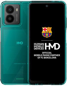 HMD Fusion Casual Outfit Handy-Cover für HMD Fusion cyan