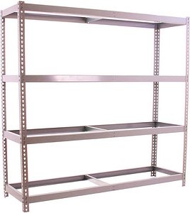 Simonrack Schwerlast-Weitspannregal SIMONFORTE 8435104950708 silber 180,0 x 60,0 x 200,0 cm