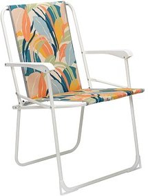 BEST Klappstuhl mit Armlehnen Chiemsee bunt, Metall, 1 St.