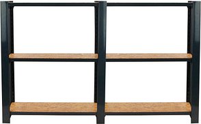 Thumbnail - Simonrack Schwerlastregal OFFICLICK 3 8425437127755 anthrazit, braun 160,0 x 30,0 x 100,0 cm