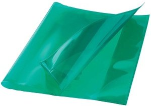 DONAU Heftumschlag grün Kunststoff DIN A4