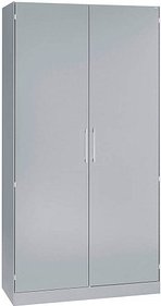 CP Stahlschrank C 3000 Asisto 141002-000 S10033 weißaluminium, silber 4 Fachböden 100,0 x 43,5 x 198,0 cm, aufgebaut, 1 ...