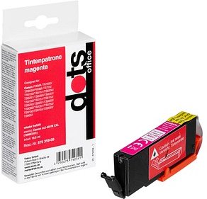 Thumbnail - dots magenta Druckerpatrone kompatibel zu Canon CLI-581 M XXL