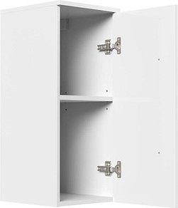 POSSEIK Bad-Hängeschrank LEVANA M weiß glanz 30,0 x 33,0 x 72,0 cm