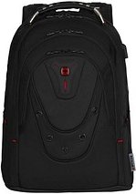 Thumbnail - WENGER Laptop-Rucksack Ibex Ballistic Deluxe Kunstfaser schwarz 26,0 l bis 40,6 cm (16 Zoll)