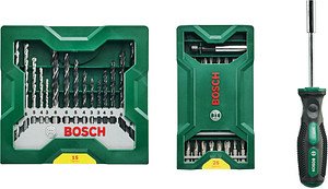 Thumbnail - AKTION: BOSCH Bohrer- und Bit-Set 25+15+1 Mini-X-Line Sets plus Griff, 41-teilig mit Prämie nach Registrierung