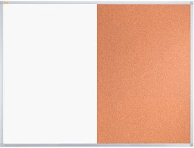 FRANKEN Whiteboard-Pinnwand X-tra!Line 120,0 x 90,0 cm Kork braun