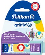 Pelikan griffix Feinminen-Bleistiftminen schwarz HB 2,0 mm, 6 St.
