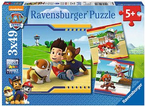 Thumbnail - Ravensburger Paw Patrol Helden mit Fell Puzzle, 3 x 49 Teile