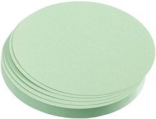 Thumbnail - FRANKEN Moderationskarten grün Ø 14,0 cm, 500 Blatt