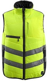 MASCOT® unisex Warnweste Grimsby gelb, schwarz Größe XL