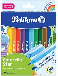 Pelikan Colorella Star C302 Filzstifte farbsortiert, 10 St.