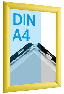 SPRINTIS Klapprahmen gelb 21,0 x 29,7 cm, 1 St.