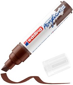 edding 5000 Acrylstift braun 5,0 -10,0 mm, 1 St.