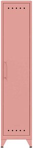 BISLEY Metallschrank Fern Locker FERLOC3S620 pastelpink 38,0 x 51,0 x 180,0 cm, aufgebaut