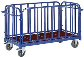 Rollcart Gitterwagen 02-1262 blau 164,0 x 88,0 x 30,5 cm
