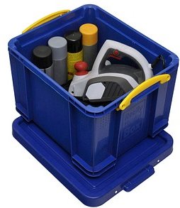 Really Useful Box Aufbewahrungsbox 35,0 l blau 48,0 x 39,0 x 31,0 cm