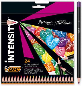 Thumbnail - BIC INTENSITY Premium Buntstifte farbsortiert, 24 St.