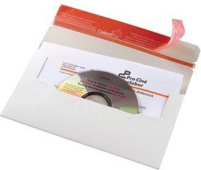 ColomPac® CD-Versandtaschen weiß, 20 St.