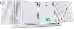 Thumbnail - tarifold Sichttafelsystem 435502 DIN A5 weiß mit 50 St. Sichttafeln, 1 St.