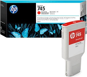 HP 745 (F9K06A) chromatisches rot Druckerpatrone