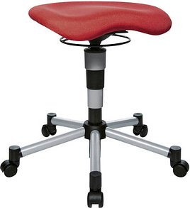 Topstar Hocker Body Balance 20 BAL27T21 rot, 1 St.