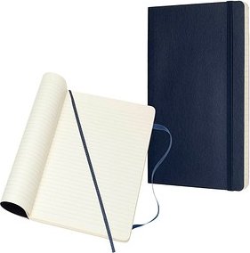 MOLESKINE Notizbuch Classic Collection ca. DIN A5 liniert, saphir Softcover 192 Seiten, 1 St.