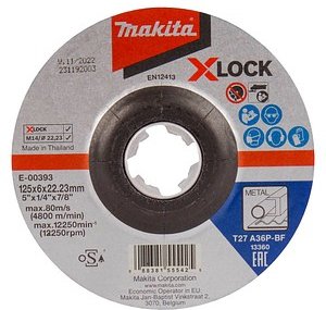 makita Schruppscheibe X-Lock E-00393, 1 St.