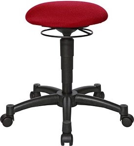 Topstar Hocker Body Balance 10 BAL10T21 rot, 1 St.