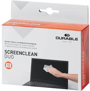 DURABLE SCREENCLEAN DUO Reinigungs-Set