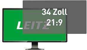 LEITZ Display-Blickschutzfolie für 86,4 cm (34,0 Zoll)
